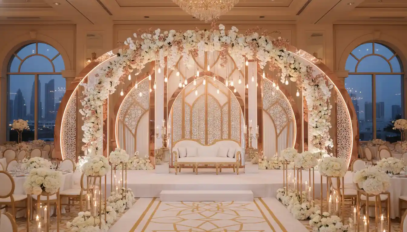 Best Luxury Wedding Planner in Dubai, Luxury event planning services for unforgettable celebrations in Dubai & UAE. | luxury wedding stage decor dubai